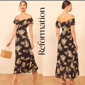 Reformation Butterfly dress in Arielle Floral Print Sz 4 EUC